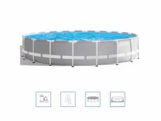 Intex ensemble de piscine prism frame 610 x 132 cm 26756gn 91489