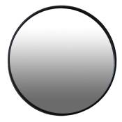 Miroir rond -40.000x0.000 cm - Noir - Métal