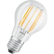 Osram - Lampe led dimmable Superstar avec un rendu des couleurs particulièrement élevé (CRI90), E27-base, Aspect filament ,Blanc chaud (2700K), 1521