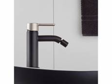 Robinet mitigeur de salle de bain pour bidet design noir mat mugello Tonino Lamborghini Water Design