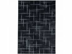 Shine - tapis à points scintillant - noir 240 x 340