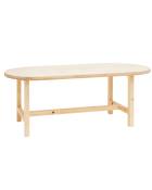 Table de salle à manger en bois de sapin naturelle 200x75cm