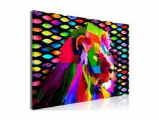Tableau - rainbow lion (1 part) wide-120x80 A1-N7947-DK