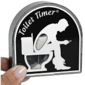 Toilet Timer Sand Timer Five Minute Timer Funny Gifts For Men Husband Dad Fathers - Crea