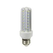 Trade Shop Traesio - Led Bulb E27 20 w Tubular Lamp Natural Cold Warm Light U-20w -blanc Chaud- - Blanc chaud