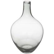 Vase verre gris H38cm Atmosphera créateur d'intérieur - Gris
