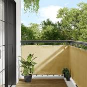 Vidaxl - cran de balcon sable 90x700 cm 100% polyester