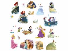 22 stickers toutes les princesses disney repositionnables