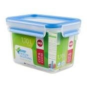 508541 clip & close 3D perfect clean boîte alimentaire rectangulaire 1,10 - Emsa