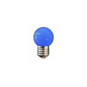 Ampoule led bleue E27 couleur - gros culot - Bleu
