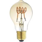 Aric - Lampe poire amber led E27 P60 3,5W variable