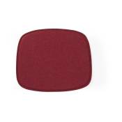 Coussin d'assise en tissu camira rouge mlf14 51 x 39 cm Form - Normann Copenhagen