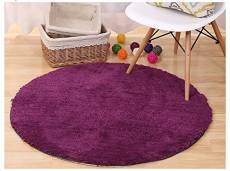Everyday Home- Super Soft Tapis de Polyester Ronde