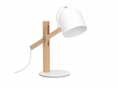 Forlight bodhi - lampe de bureau led articulée en bois naturel et acier. Lampe de table nordique blanche lumière neutre 4000k