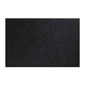 Hamat - Paillasson lavable noir polyamide L400xl600xS8 mm