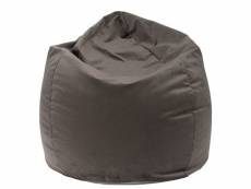 Jumbo bag - pouf poire - onyx 14200v-07 - william velvet