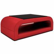 Mobilier Deco - kelly - Table basse design rouge -