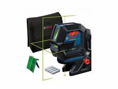 Niveau laser gcl 2-50 g (faisceau vert, support rm 10, portée visible : jusqu'à 15 m, 4x piles aa, dans une boîte en carton) 0601066M00