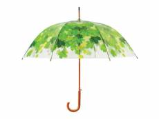 Parapluie cime de l'arbre métal et bois
