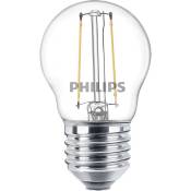 Philips - Lighting 76329900 led cee f (a - g) E27 forme de goutte 2 w = 25 w blanc chaud (ø x l) 4.5 cm x 7.8 cm 1 pc(s) A860082