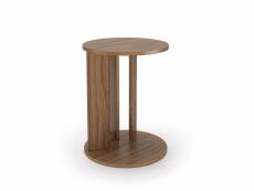 Table d'appoint nora - noyer - temahome