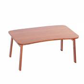 Table Pliante Lit de Bambou Pliable Table de Bureau