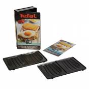 Tefal XA800112 Snack Collection - Deux plaques croque monsieur + 1 livre de recettes