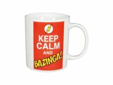 The big bang theory - mug keep calm and bazinga ULC0122071
