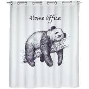 Wenko - Rideau de douche comfort, motif ours en peluche, 180 x 200 cm, polyester