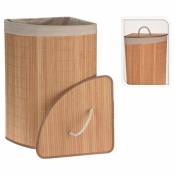 BATHROOM SOLUTIONS Bathroom Solutions Panier à linge d'angle Bambou