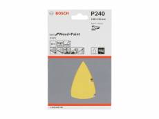 Bosch 10x feuilles abrasives p. C470 grain 240 100x150 mm DFX-444509