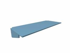 Bureau tablette pour lit mezzanine largeur 120 bleu pastel BUR120-BP