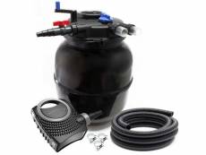 Kit set bassin 80000 litres 55 watts uvc pompe 10000 lparh tuyau 10 m kit de filtration helloshop26 16_0001972