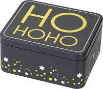 knusper.haus Noël – pâtisseries Boîte HoHoHo (15 x 13 x 7 cm) Top Qualité