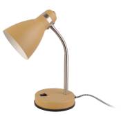 Leitmotiv - Lampe de table Study - Jaune moutarde - Jaunemoutarde