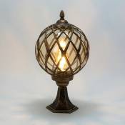 Licht-erlebnisse - Lampe de socle rustique extérieur