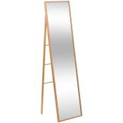 Miroir sur pied 160x41cm bambou - Bambou - 5five