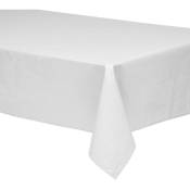 Nappe Enduite en coton blanc 250x150cm Atmosphera créateur