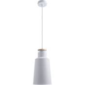 Paco Home - Suspension Lampe Salle à Manger Cuisine Lampe De Table à Manger Scandinave E27 Design i, Bois blanc