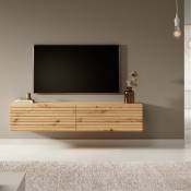 Selsey - pavas - Meuble tv 140 cm chêne artisan à