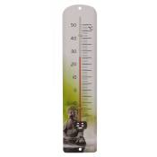 Spear&jackson - Thermomètre en métal bouddha 30 cm