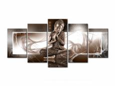 Tableau zen bouddha méditant