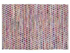Tapis en coton multicolore 160 x 230 cm arakli 40417