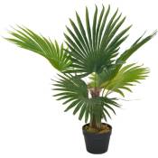 Vidaxl - Plante artificielle avec pot Palmier Vert