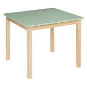 Atmosphera - Table Carré Classic Verte For Kids