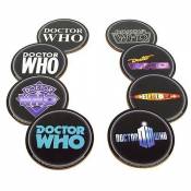 Bif Bang Pow! Doctor Who Logo Coasters Set of 8 Case