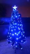 Cadeaux creation Sapin Fibre Optique LED Bleu