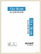 Cadre photo aluminium Nielsen gamme Accent l.14 x H.19