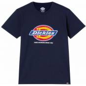 Dickies - T-shirt de travail Denison bleu marine Taille L - Bleu