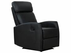 Fauteuil de relaxation inclinable 170° avec repose-pied